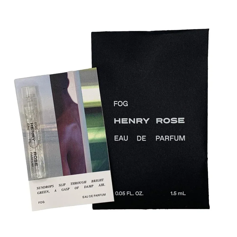 3X Henry Rose Fog EDP Sample 0.05oz/1.5ml each SEALED, NEW - Picture 2 of 3
